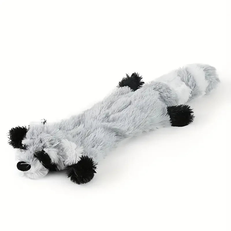 Plush Interactive Toy - Squeaky Animal Chew