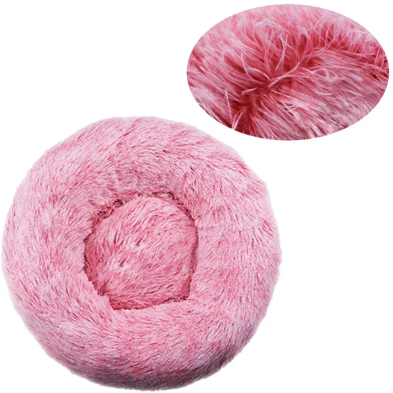 Oversized Round Pet Bed - Plush Nest