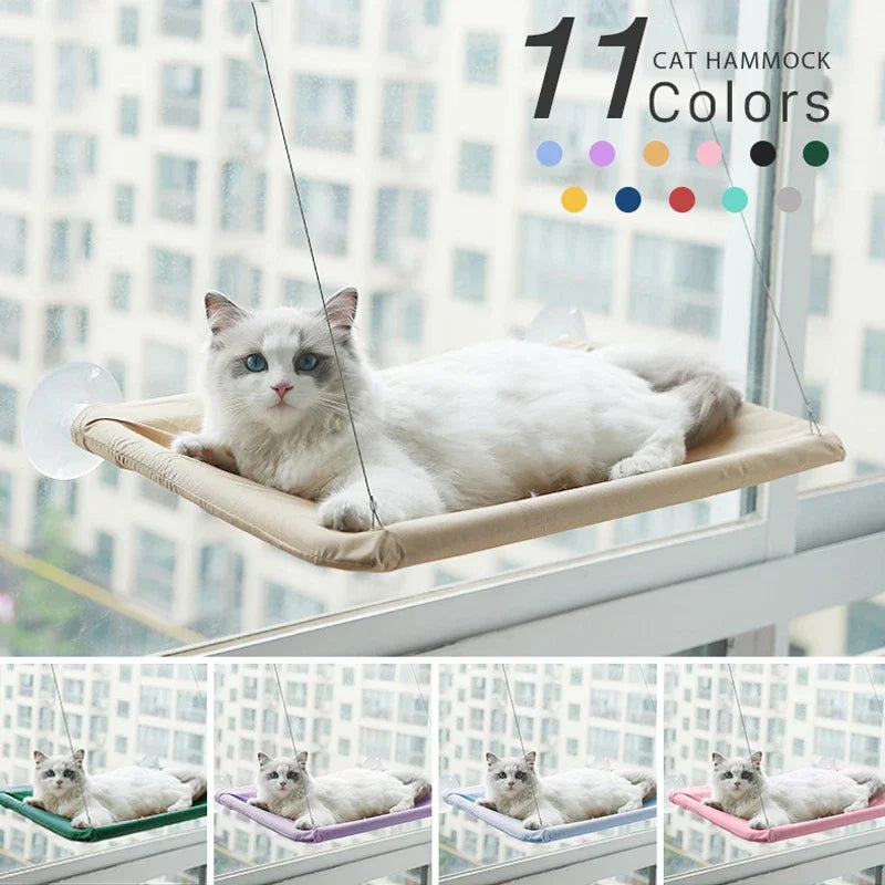Sunny Cat Perch - Comfortable Hanging Pet Bed