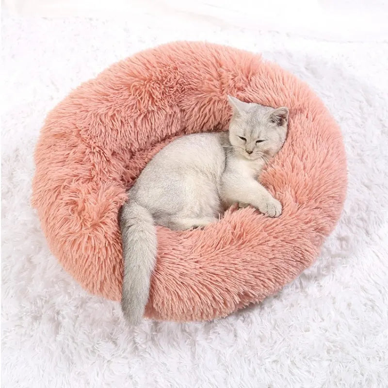 Oversized Round Pet Bed - Plush Nest