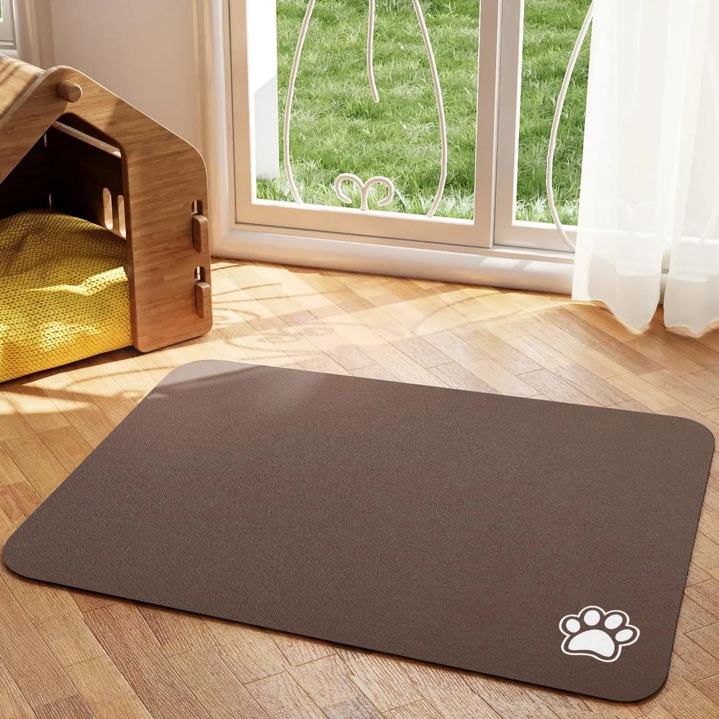 Absorbent Water Mat - Quick Dry Pet Placemat