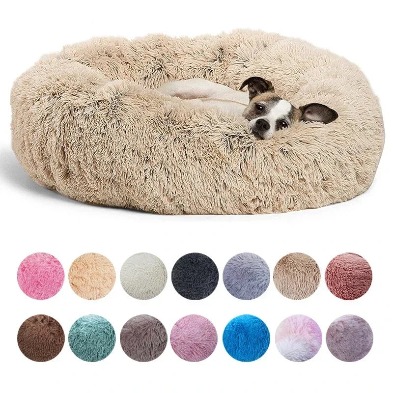 Oversized Round Pet Bed - Plush Nest
