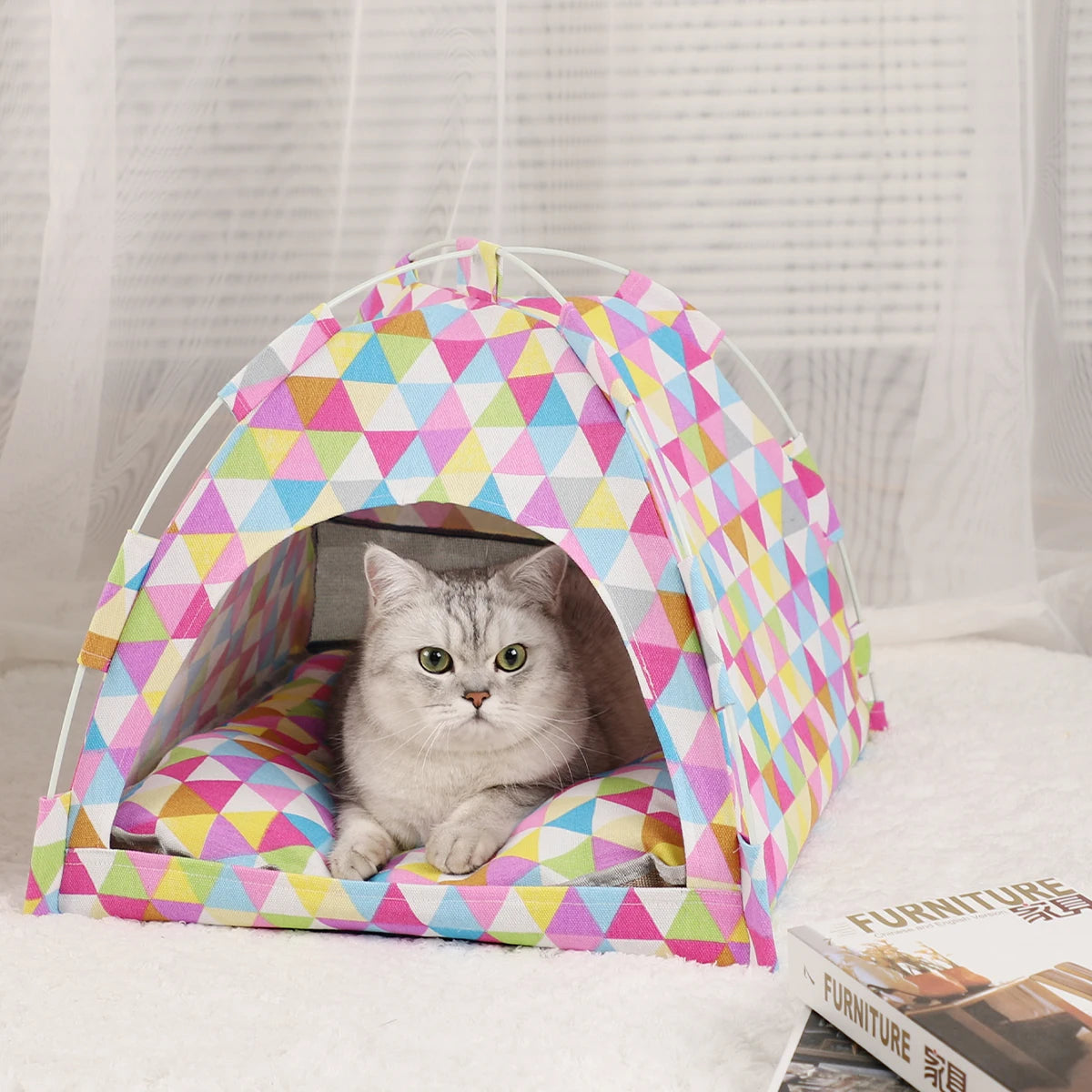 NobleNest™ Pet Tent Retreat