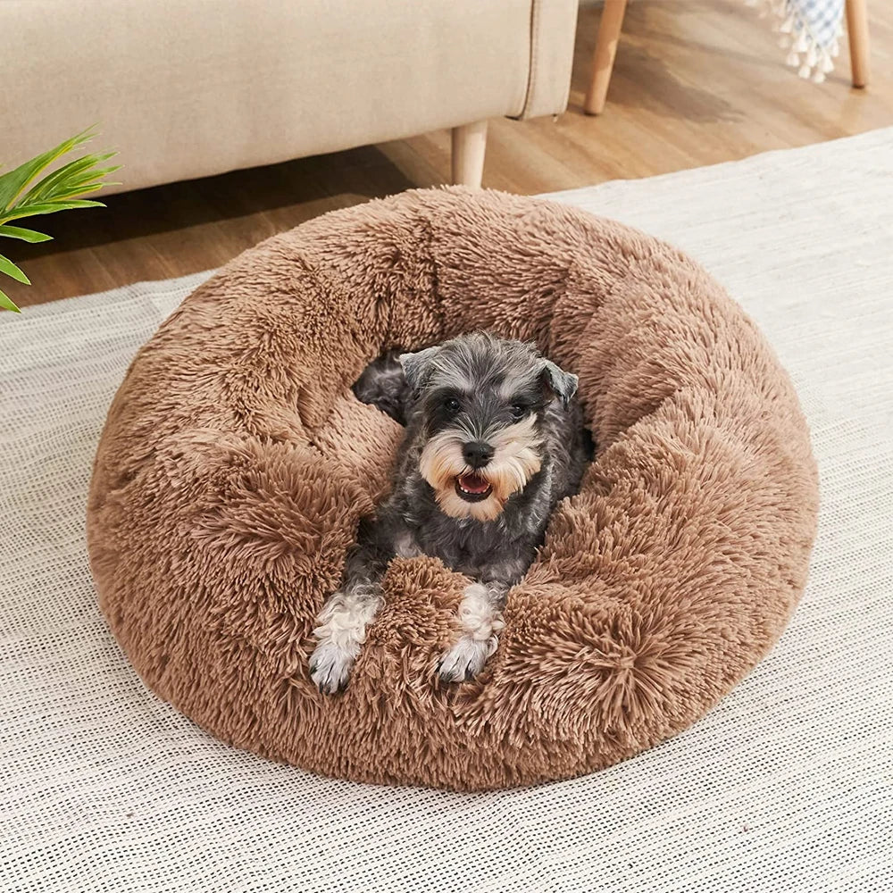 Oversized Round Pet Bed - Plush Nest
