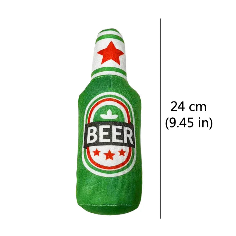 Beer Bottle Dog Toy - Fun Viral Toys