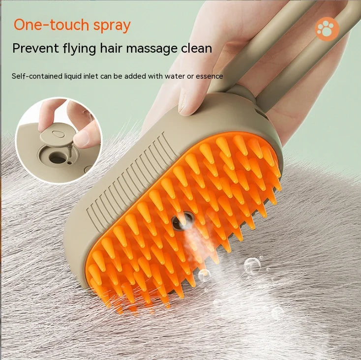 Steam Spray Comb – Hair Removal Brush