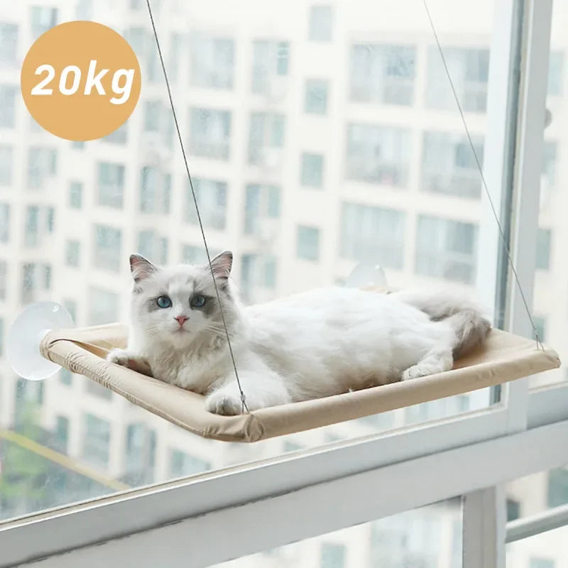 Sunny Cat Perch - Comfortable Hanging Pet Bed