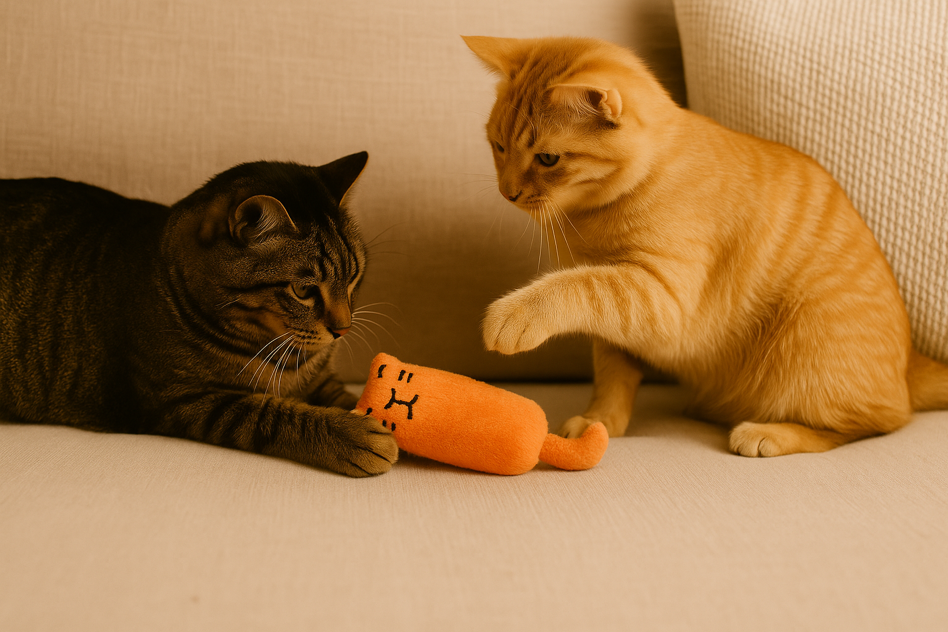 Cat Toys & Scratching