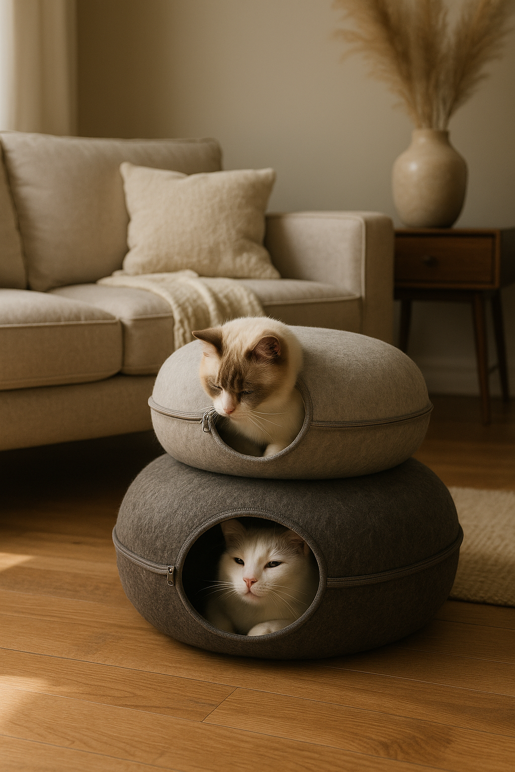 Cats Bed & Grooming