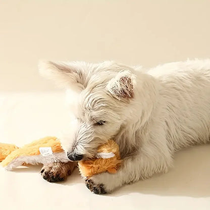 Plush Interactive Toy - Squeaky Animal Chew