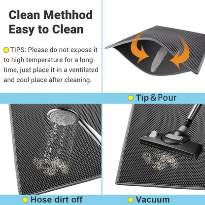 Honeycomb Litter Mat - Waterproof & Durable