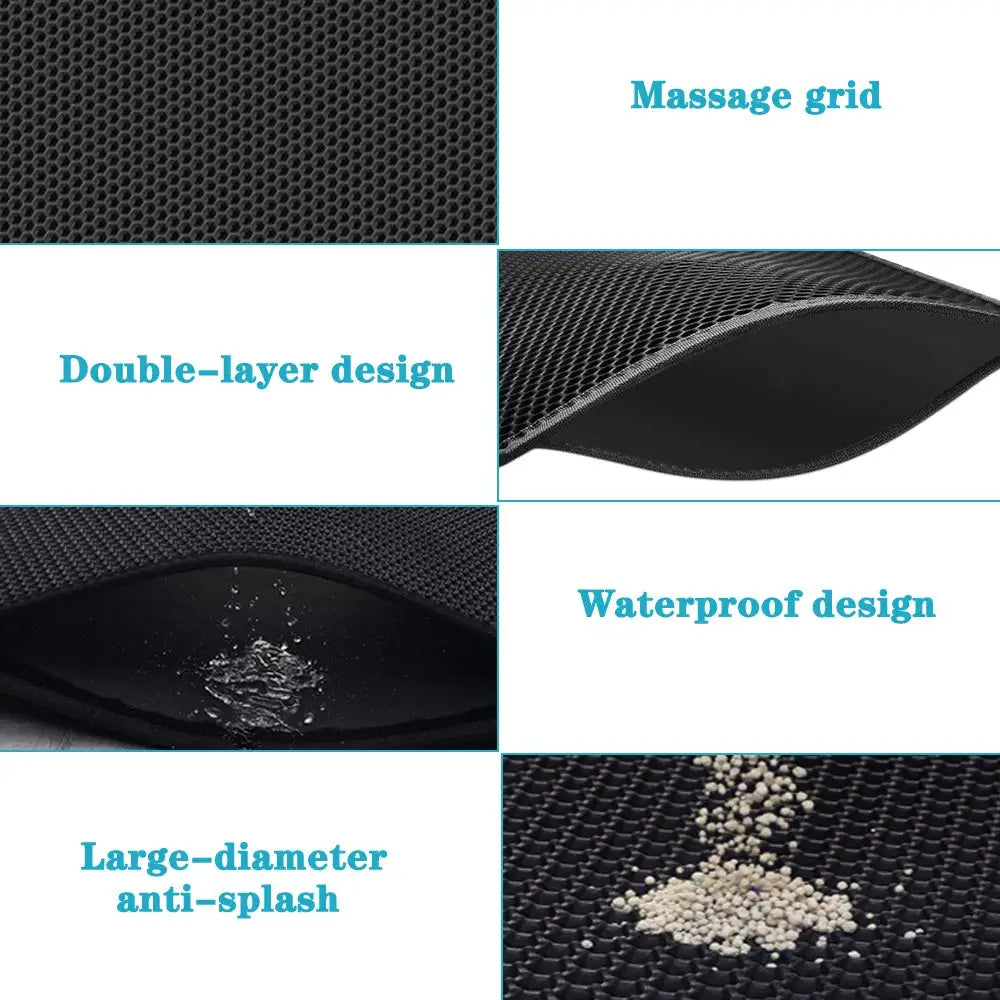 Honeycomb Litter Mat - Waterproof & Durable