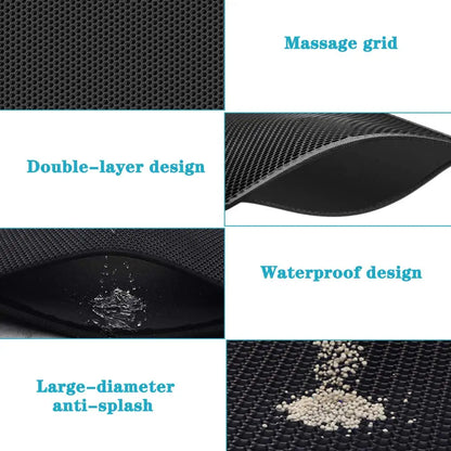 Honeycomb Litter Mat - Waterproof & Durable