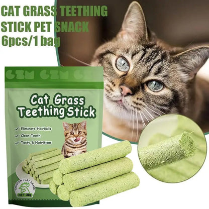 Cat Grass Sticks - Teeth Cleaning Chews