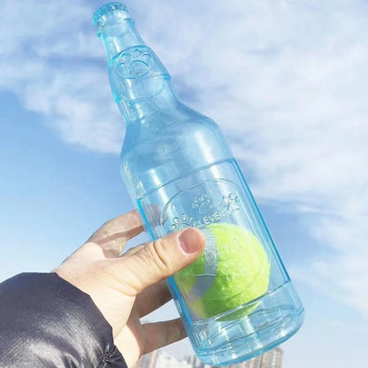 Bite-Resistant Bottle - Squeaky Chew Toy