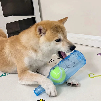 Bite-Resistant Bottle - Squeaky Chew Toy