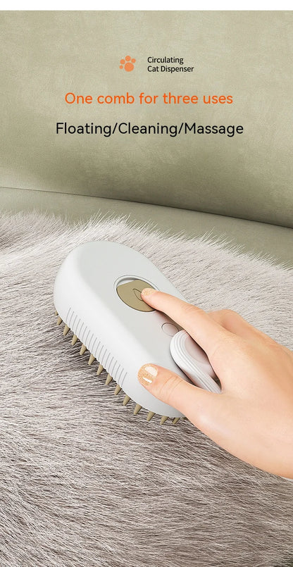 Steam Spray Comb – Hair Removal Brush