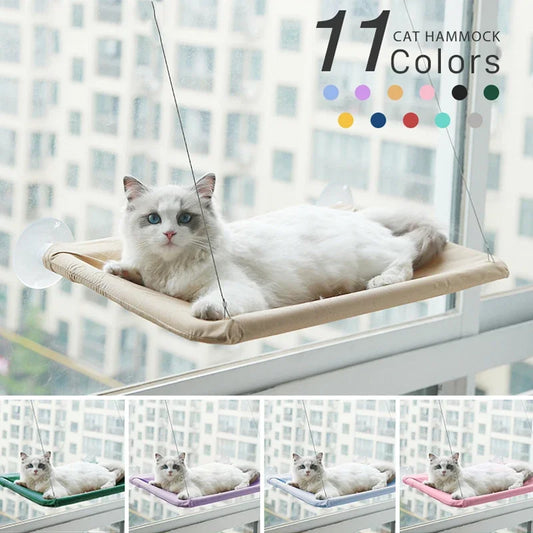Sunny Cat Perch - Comfortable Hanging Pet Bed