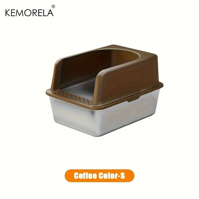 Large Litter Box - Odor Proof Steel Pan