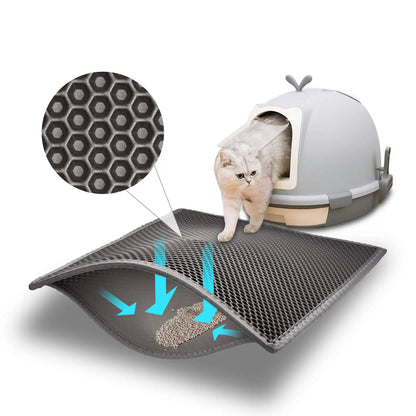 Honeycomb Litter Mat - Waterproof & Durable