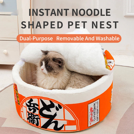Instant Noodle Pet Bed - Super Large Cozy Nest