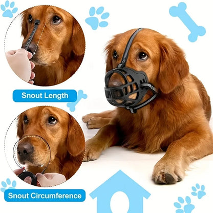 Adjustable Safety Muzzle - Dog Bite Preventer