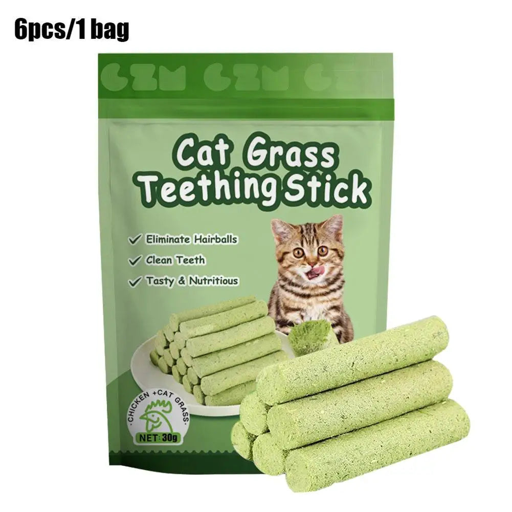 Cat Grass Sticks - Teeth Cleaning Chews