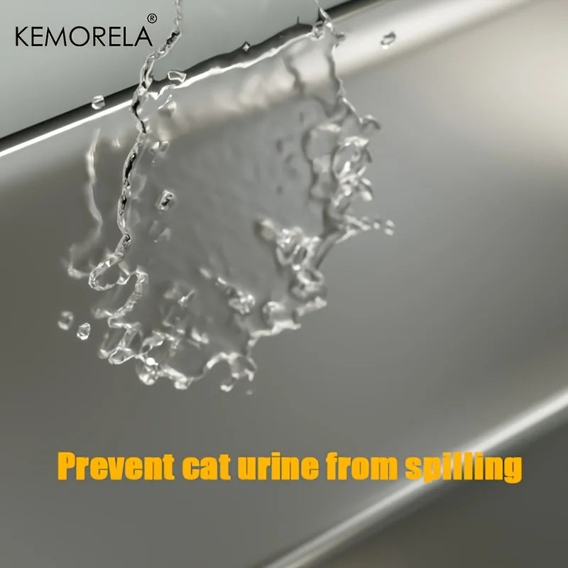Large Litter Box - Odor Proof Steel Pan