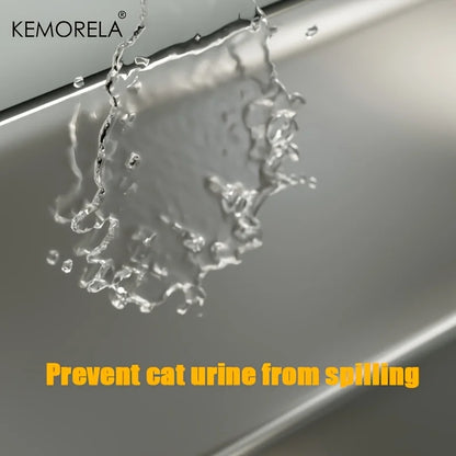 Large Litter Box - Odor Proof Steel Pan