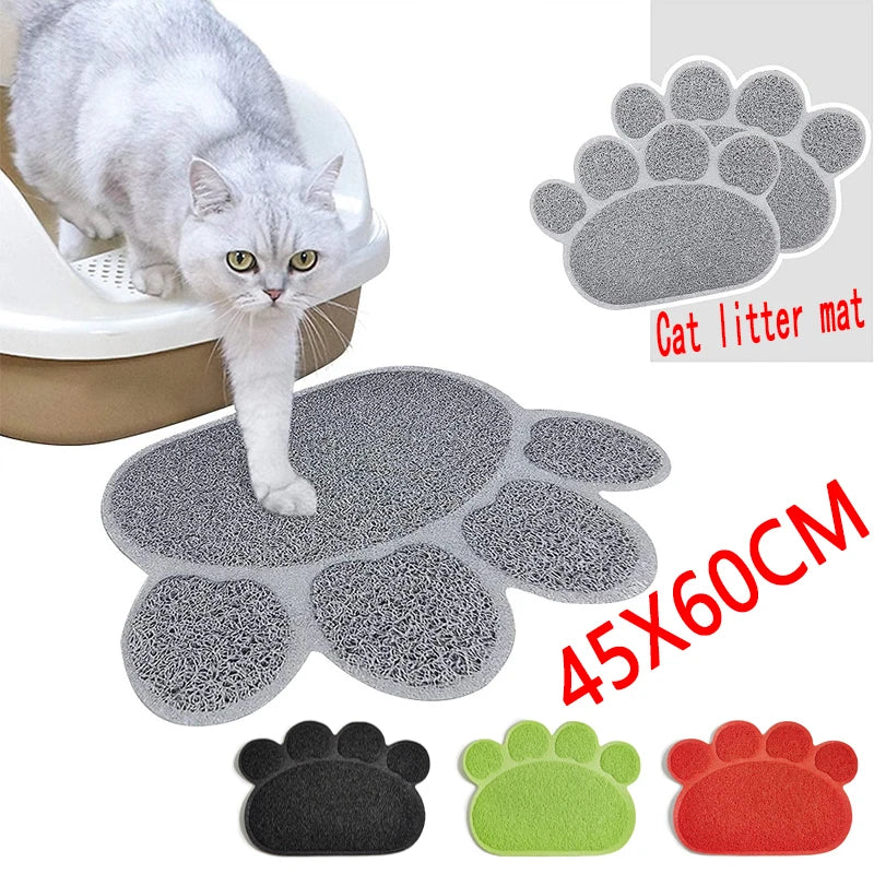 Washable Litter Mat - Non-Slip Sand Trapping Pad