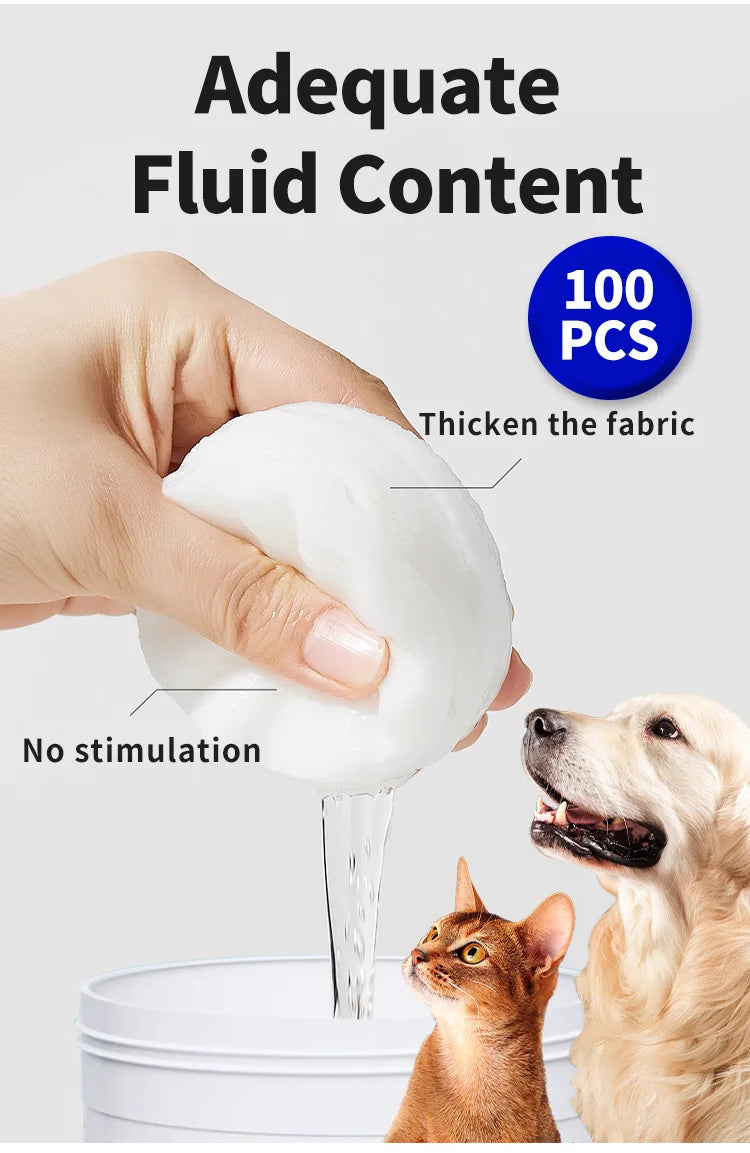 NobleCare™ Pet Eye & Face Wipes