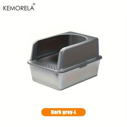 Large Litter Box - Odor Proof Steel Pan