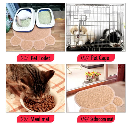 Washable Litter Mat - Non-Slip Sand Trapping Pad