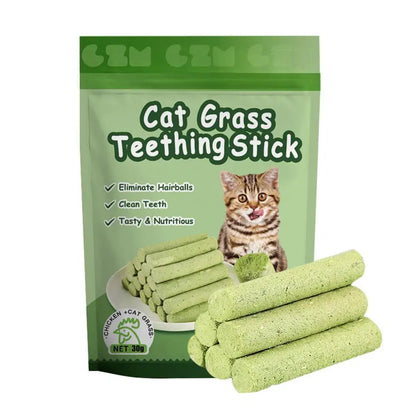 Cat Grass Sticks - Teeth Cleaning Chews