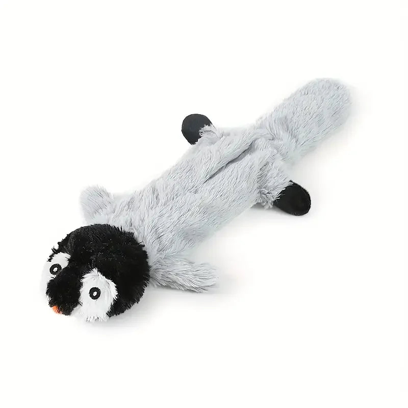 Plush Interactive Toy - Squeaky Animal Chew