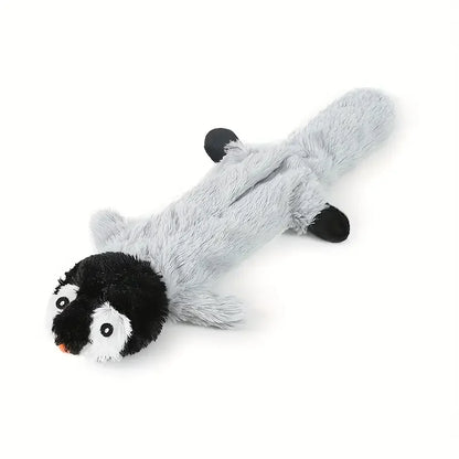 Plush Interactive Toy - Squeaky Animal Chew