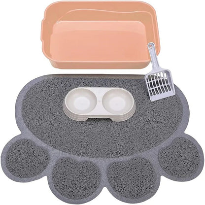 Washable Litter Mat - Non-Slip Sand Trapping Pad