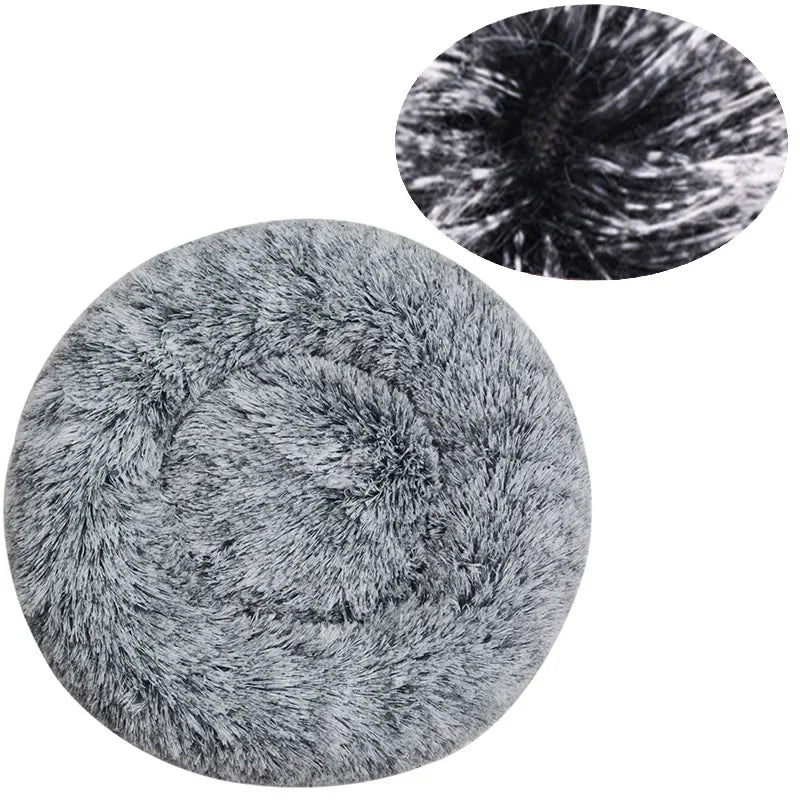 Oversized Round Pet Bed - Plush Nest