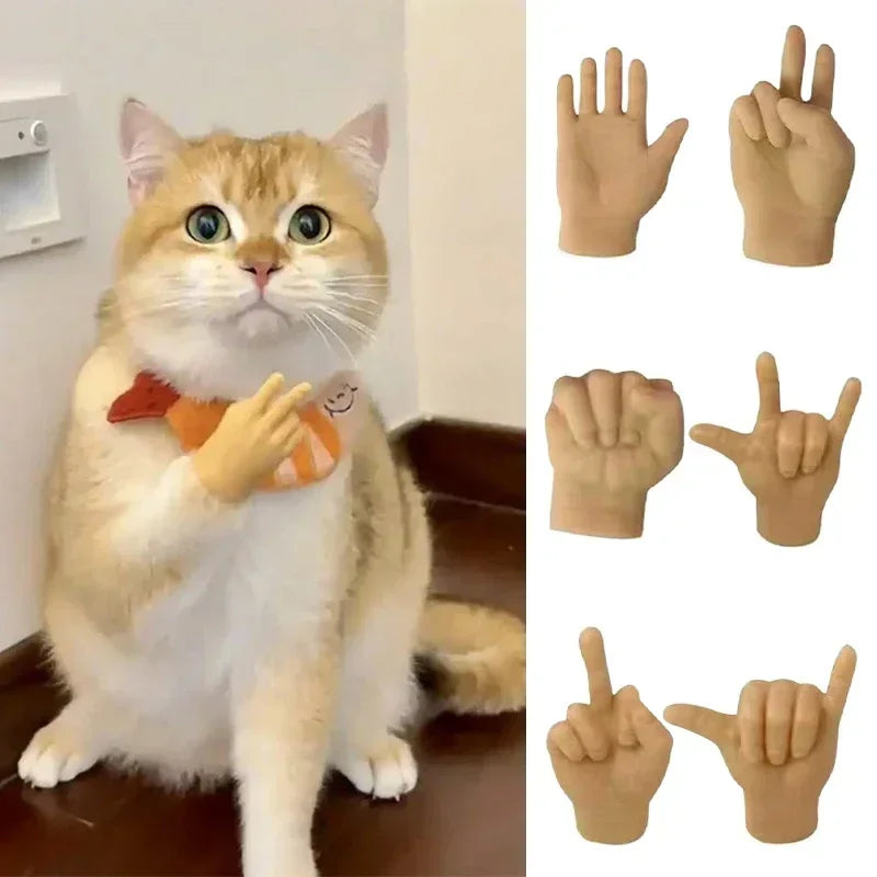 Funny Fake Hand Accessory – Finger Gloves