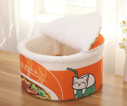 Instant Noodle Pet Bed - Super Large Cozy Nest
