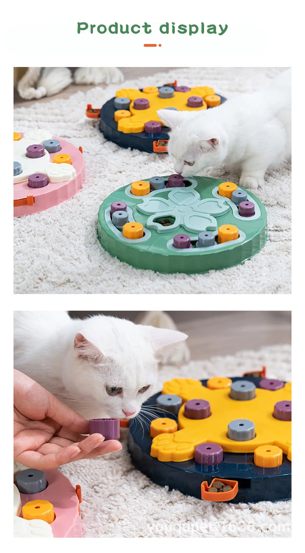 Slow Feeder Puzzle - Interactive Stimulation