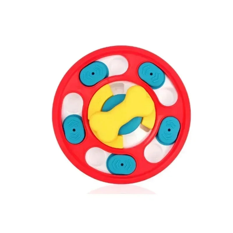 Interactive Puzzle Feeder - Slow Eating IQ Booster for Dogs
