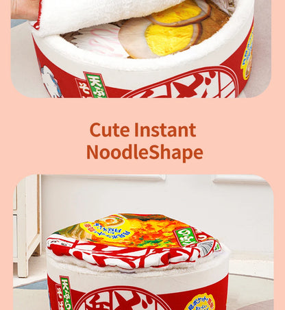 Instant Noodle Pet Bed - Super Large Cozy Nest