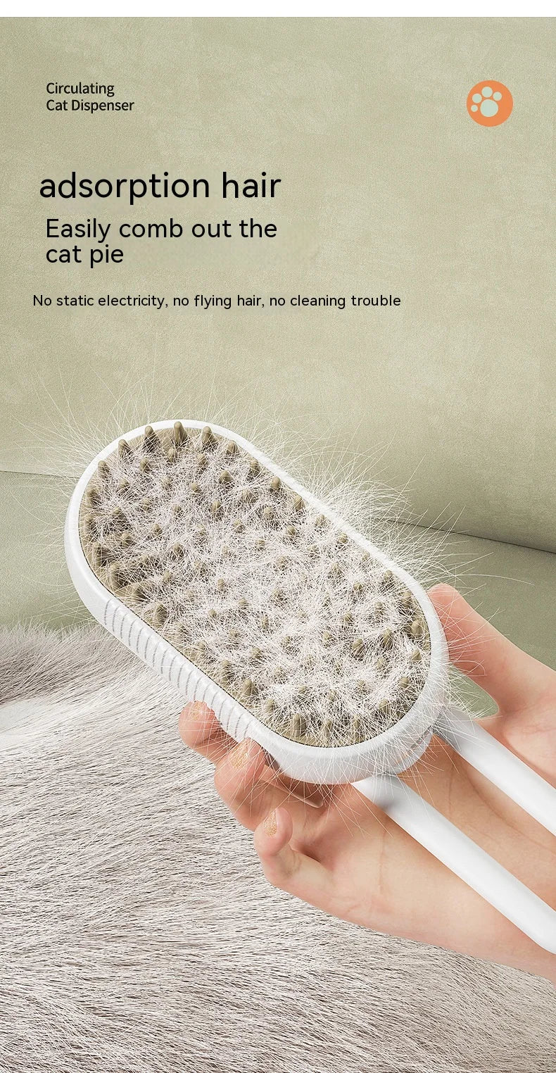 Steam Spray Comb – Hair Removal Brush
