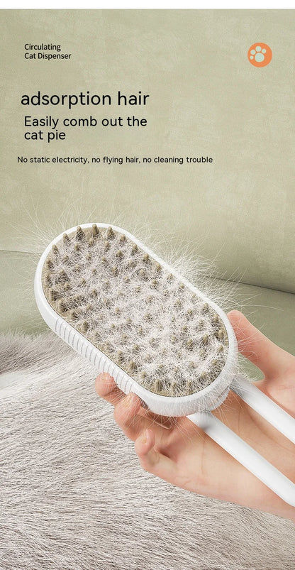 Steam Spray Comb – Hair Removal Brush