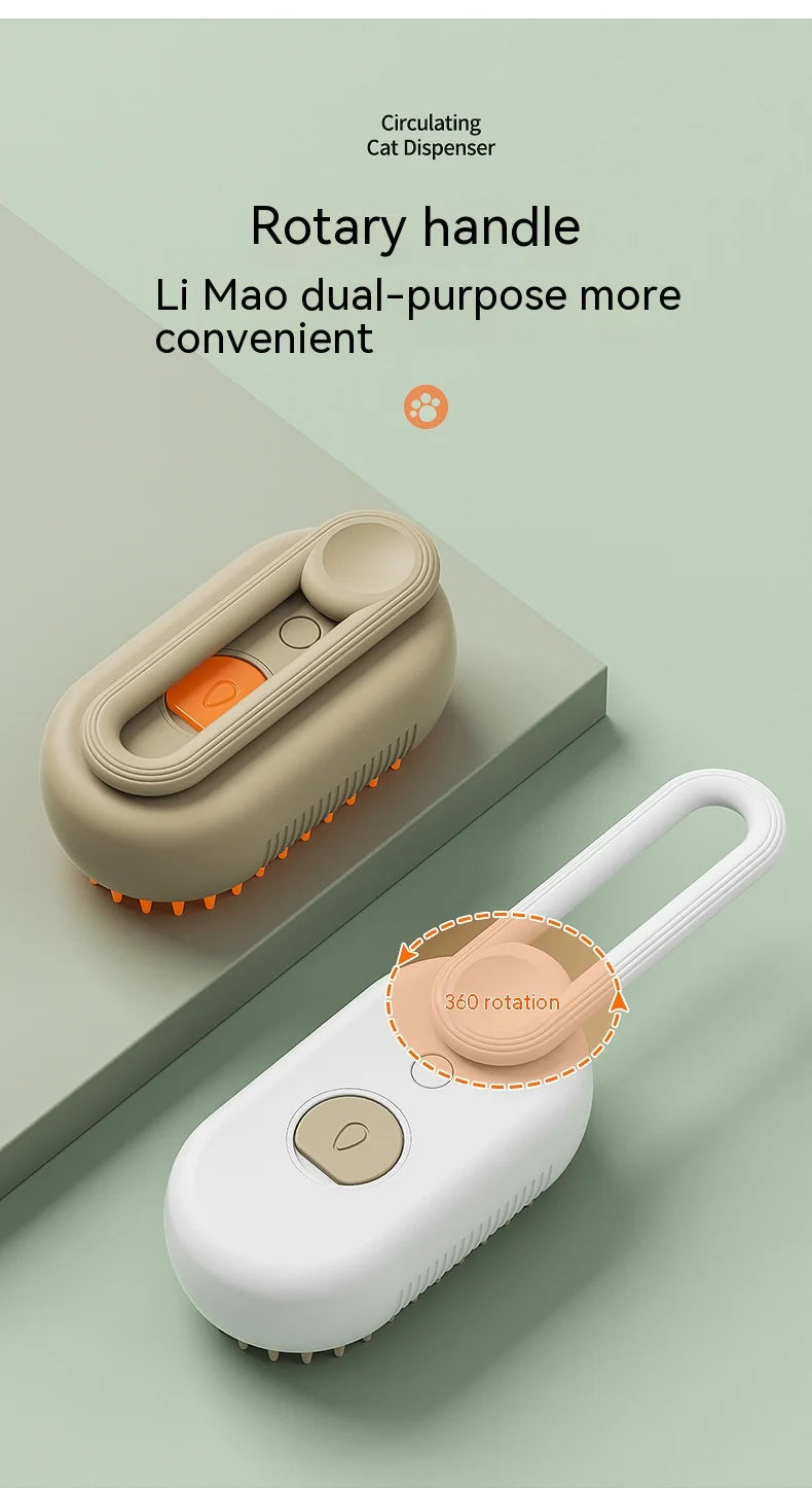 Steam Spray Comb – Hair Removal Brush