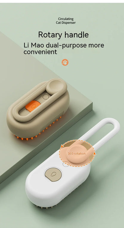 Steam Spray Comb – Hair Removal Brush