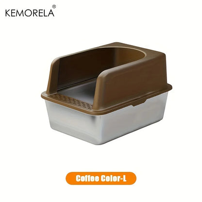 Large Litter Box - Odor Proof Steel Pan