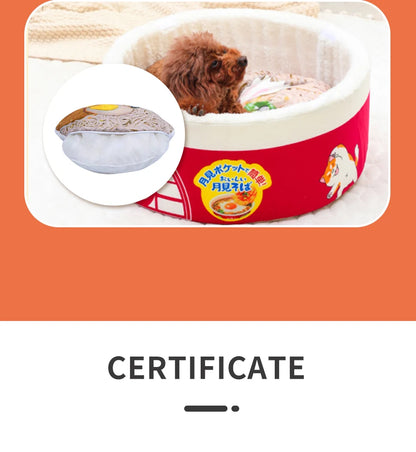 Instant Noodle Pet Bed - Super Large Cozy Nest