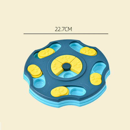 Interactive Puzzle Feeder - Slow Eating IQ Booster for Dogs